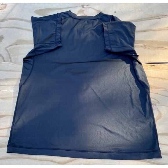 Rhone Moisture Wicking Short Sleeve Workout Shirt Men’s Black Sz. XL Quality - Picture 8 of 8